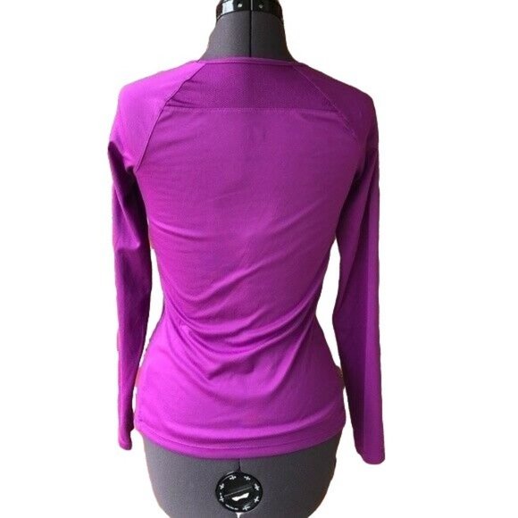 REI Long-Sleeve Athletic Top Lightweight Base Layer Breathable V-Neck Sz. XXS - Picture 7 of 8